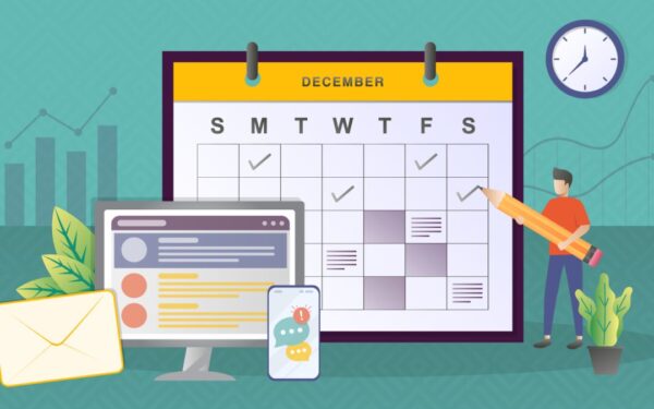 content calendar for a nonprofit marketing plan