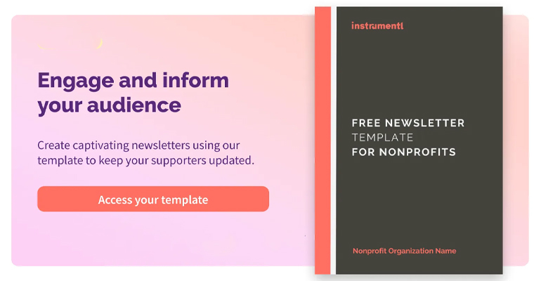 nonprofit newsletter