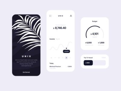 Minimalistic UI design trend