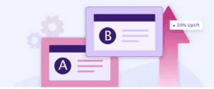 using A/B test to measure conversion rate