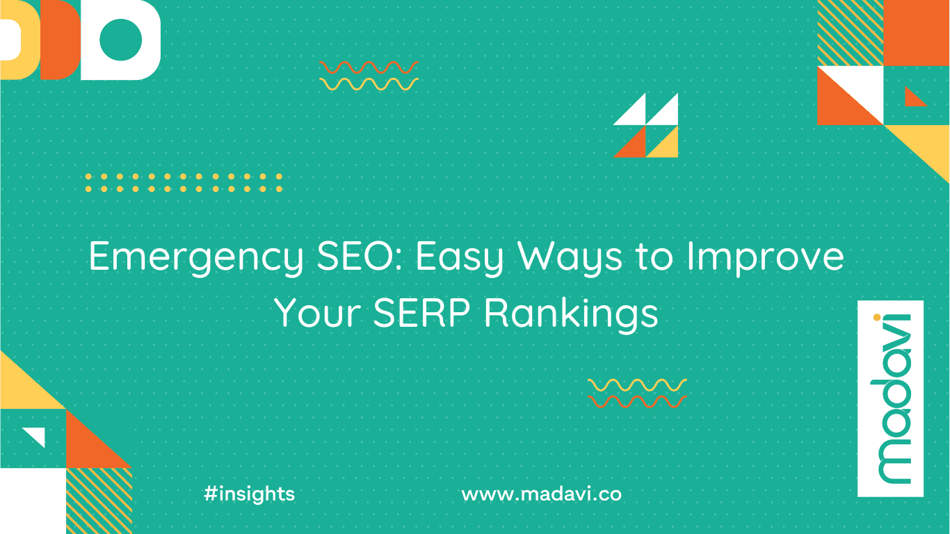 how to use emergency SEO to boost rankings on SERPs