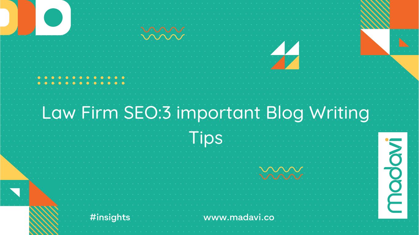 tips for writing blogs for law firm SEO